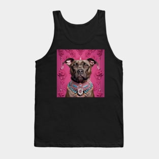 Staffy Art Tank Top